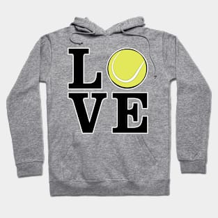 I Love Tennis Hoodie